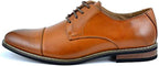 Men's  Classic Modern Formal Oxford Wingtip Lace Up Dress Shoes