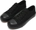 Canvas Shoes for Women and Men, Low Top Canvas Sneakers Fashion Lace Up Comfortable Womens Classic Casual Tennis Walking Shoes