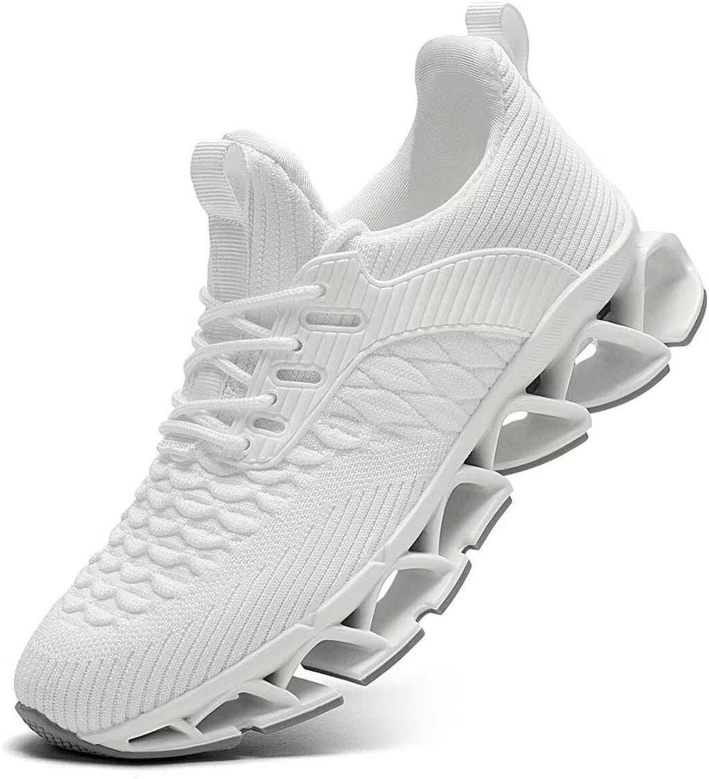 Mens Slip on Walking Running Shoes  Casual Fashion Sneakers Comfort Non Slip Work Sport Athletic Trainer