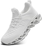 Mens Slip on Walking Running Shoes  Casual Fashion Sneakers Comfort Non Slip Work Sport Athletic Trainer