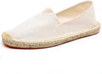 Men's Solid Comfortable Slip on Canvas Espadrilles Flat