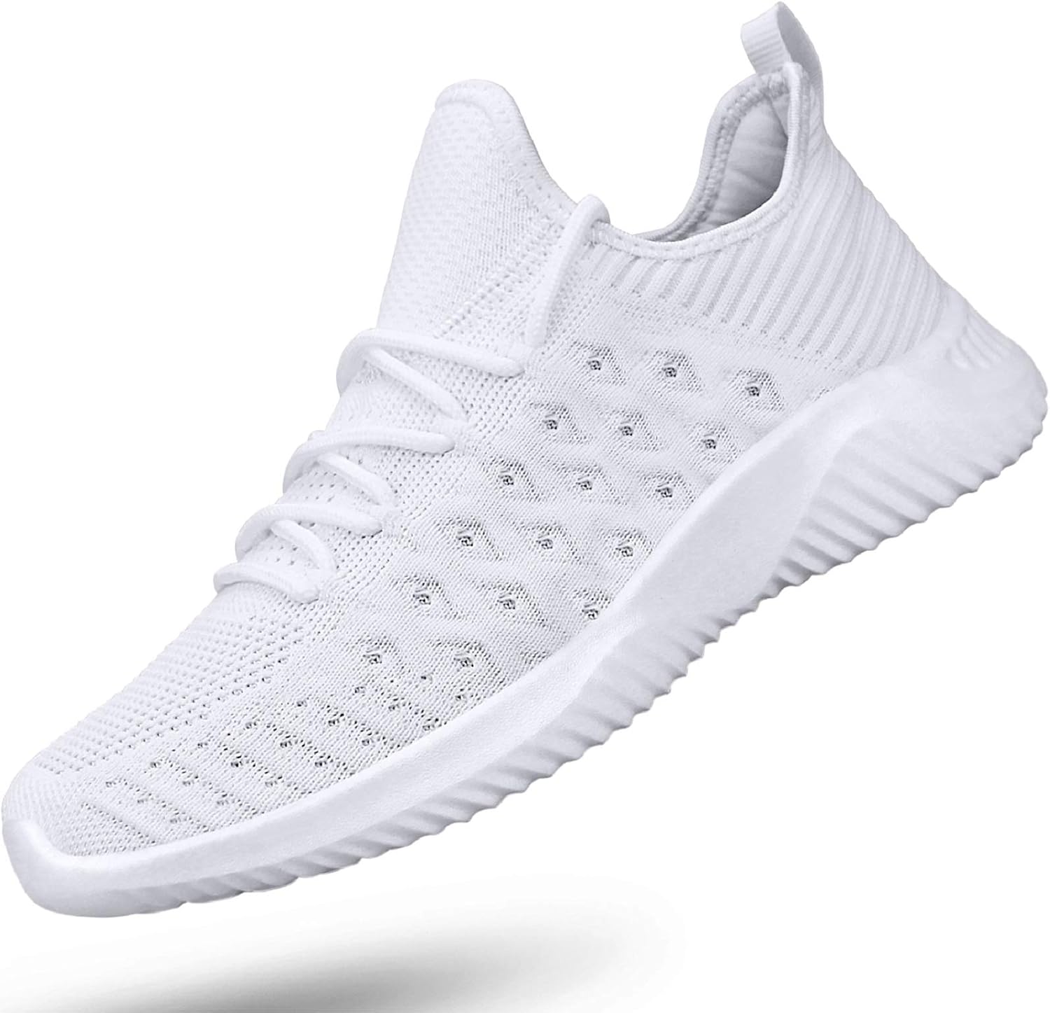 Mens Slip On Walking Shoes Lightweight Breathable Non Slip Running Shoes Comfortable Fashion Sneakers for Men