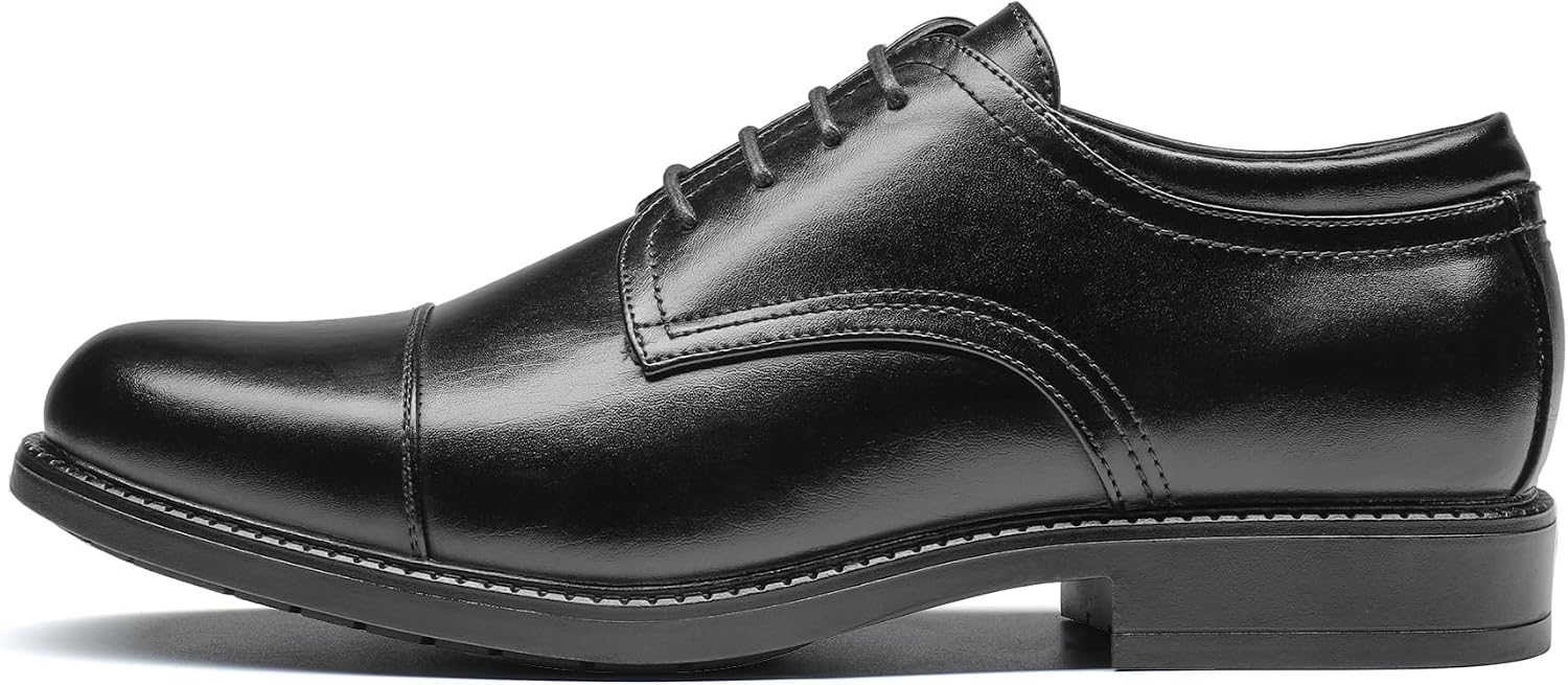 Men's Dress Oxford Shoes Classic Lace Up Formal  Shoes