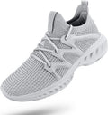 Men's Slip on Walking Shoes Lightweight Breathable Non Slip Running Shoes Athletic Gym Tennis Shoes Sneakers for Men