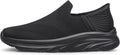 Men's Hands Free Slip on Walking Shoes Lightweight Comfortable Tennis Casual Non Slip Workout Sneakers Loafers